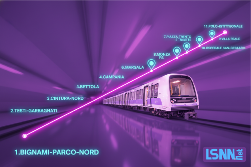 M5 Lilla, Monza: Sesto San Giovanni al centro dell...