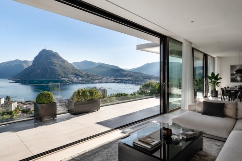 Investimento attico Lugano: attico duplex sotto va...